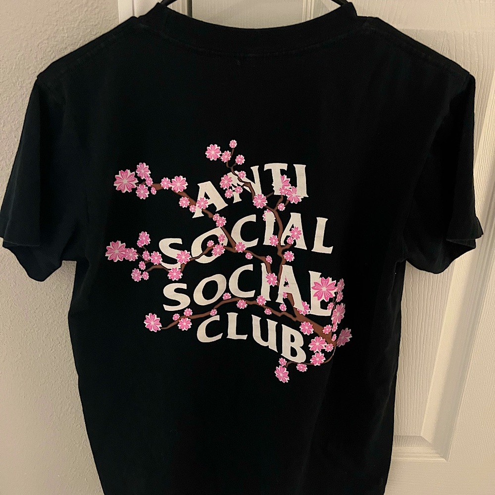 Anti social club tshirt